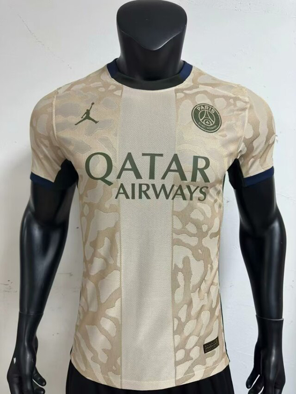 AAA Quality Paris St Germain 23/24 Fourth Light Beige(Player)